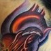 Tattoos - neck heart  - 49074
